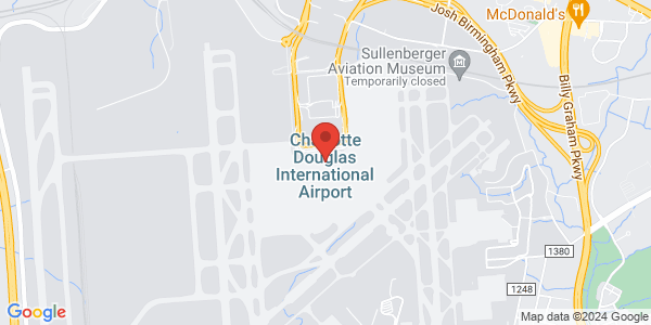 Charlotte-Douglas International Airport Map