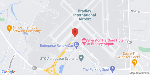 Bradley International Airport Enrollment Center Map
