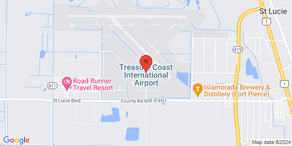 Treasure Coast International Airport Map