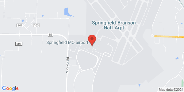Springfield – Branson National Airport, MO Map