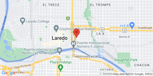 Laredo Enrollment Center Map
