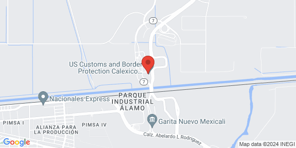 Calexico Enrollment Center Map