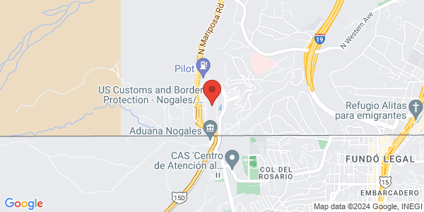 Nogales, AZ Map