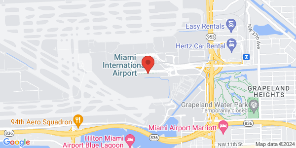 Miami International Airport Map