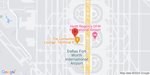 Dallas-Fort Worth International Airport Global Entry Map