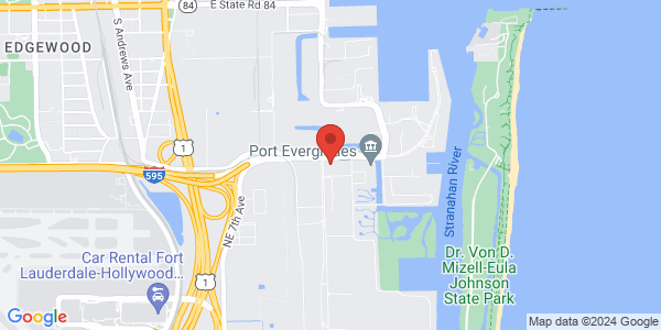 Fort Lauderdale Global Entry Enrollment Center Map