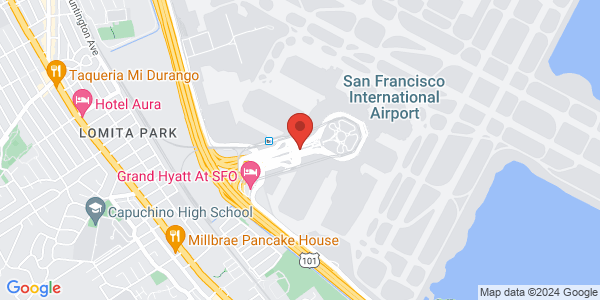 San Francisco Global Entry Enrollment Center Map