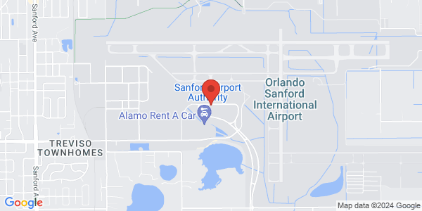 Sanford Global Entry Enrollment Center Map