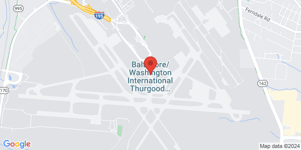 Baltimore Washington Thurgood Marshall  Airport Map